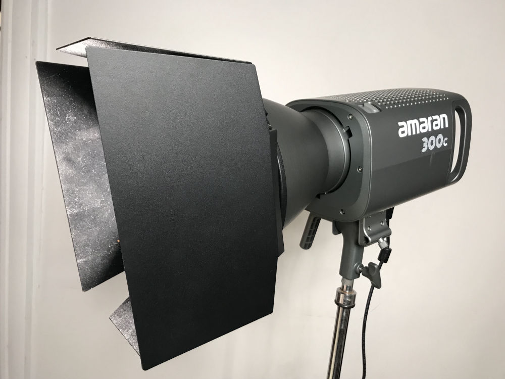 renta de luces leds equipadas con cortadoras y softbox