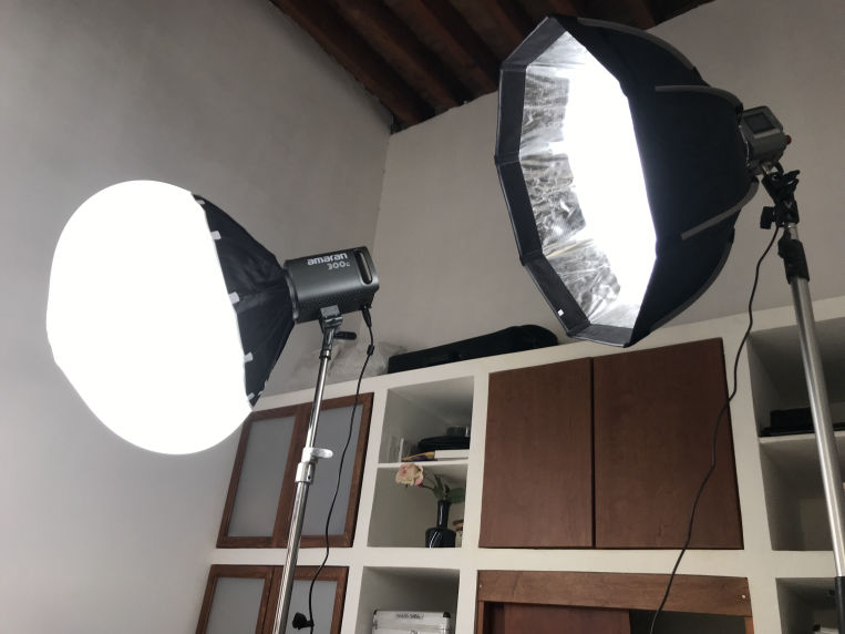 Renta de sofboxes Aputure